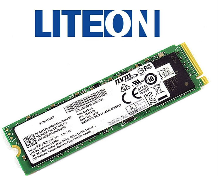 SSD Liteon 128GB PCIe&#174; NVMe™ M.2 2280 Read Up to 1500MB/s 518MTC